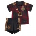 Germany Ilkay Gundogan #21 Replica Away Stadium Kit for Kids World Cup 2022 Short Sleeve (+ pants)